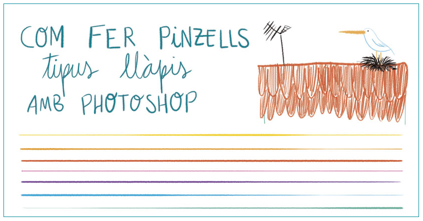 Crear el teu pinzell personalitzat tipus llàpis amb photoshop