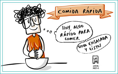 Comida rápida y fácil: la ensalada