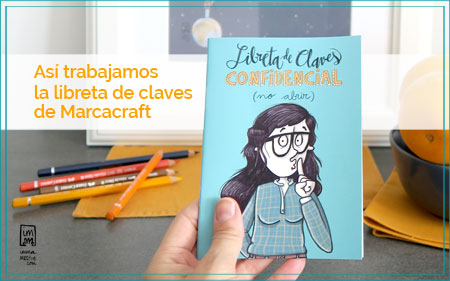 Así trabajamos la libreta de claves de Marcacraft para cuentas seguras