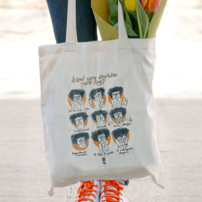 Tote Bag Caras (idiomas)