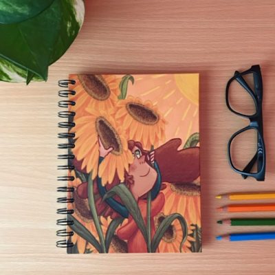 Libreta Girasoles