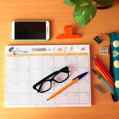 Planificador mensual