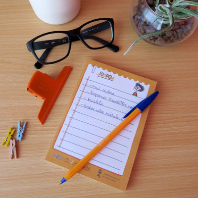 Planificador de tareas Naranja